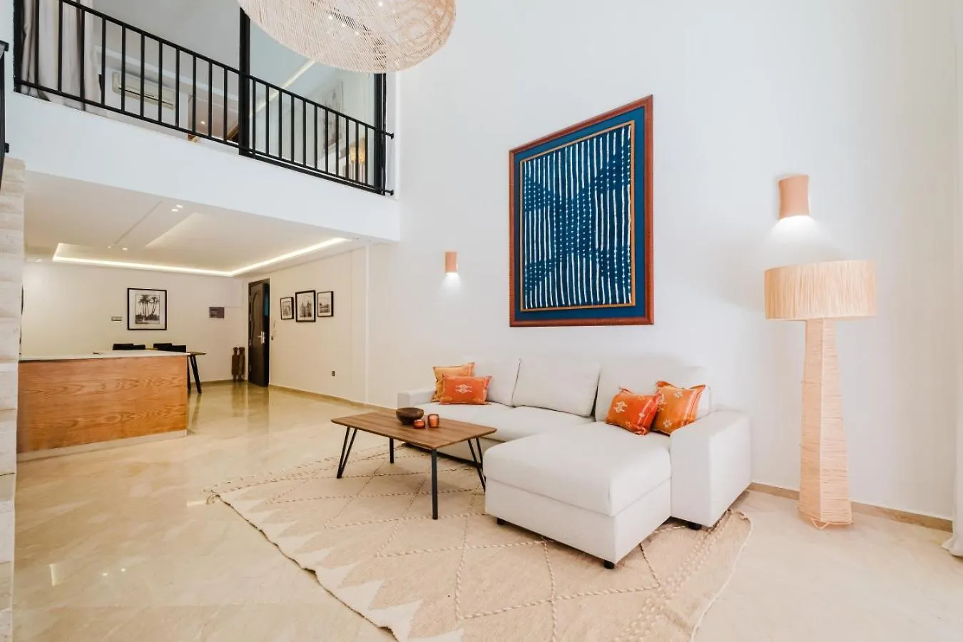 Duplex Style And Confortable Au Centre De La Ville Marrakesh