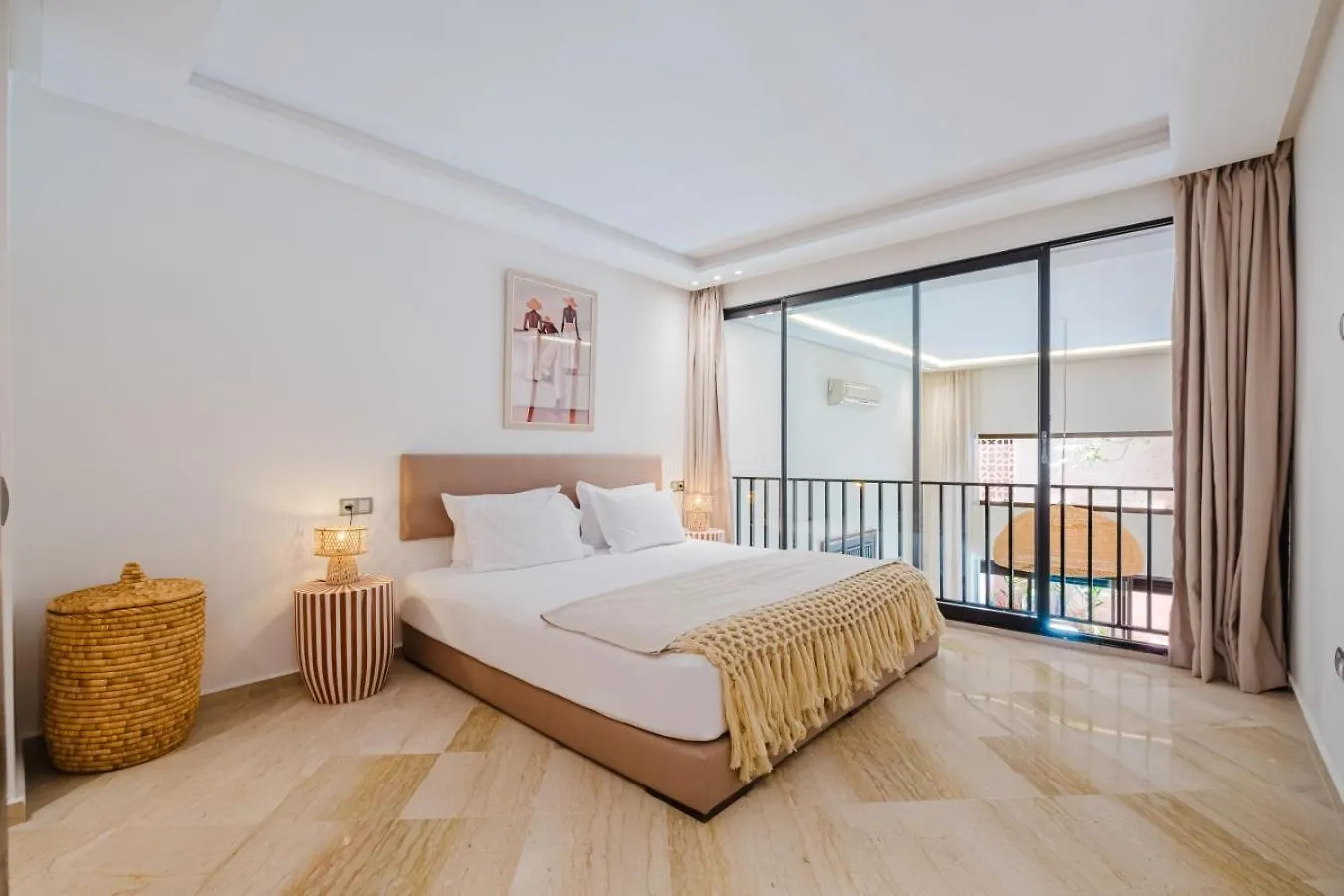 Duplex Style And Confortable Au Centre De La Ville Marrakesh